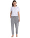 Front and Primary view of the Ladies' Laguna Sueded Sweatpant