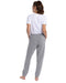 Rear view of the Ladies' Laguna Sueded Sweatpant