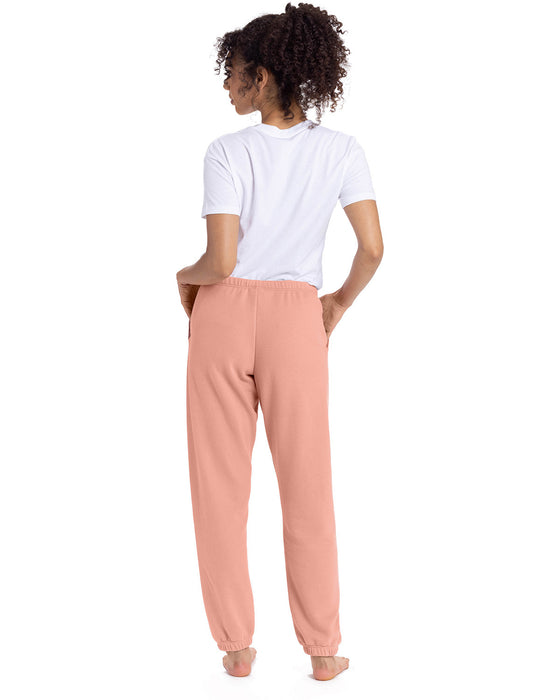 Rear view of the Ladies' Laguna Sueded Sweatpant