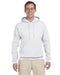 Front and Primary view of the Jerzees Adult NuBlend® Fleece Pullover Hooded Sweatshirt