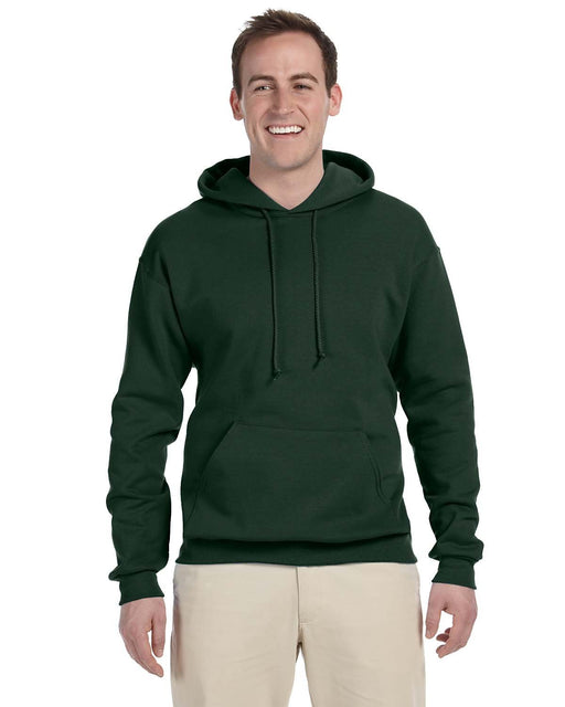 Front and Primary view of the Jerzees Adult NuBlend® Fleece Pullover Hooded Sweatshirt