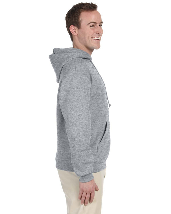 Right view of the Jerzees Adult NuBlend® Fleece Pullover Hooded Sweatshirt