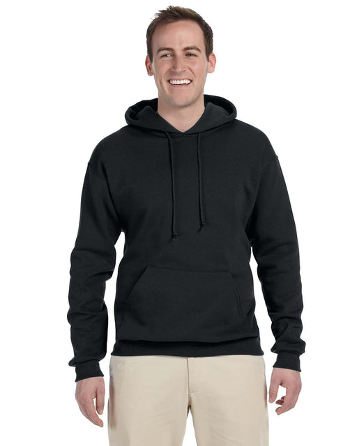 Front and Primary view of the Jerzees Adult NuBlend® Fleece Pullover Hooded Sweatshirt