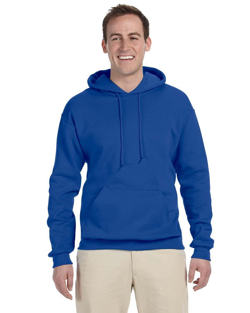 Front and Primary view of the Jerzees Adult NuBlend® Fleece Pullover Hooded Sweatshirt