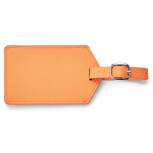 Toscano Genuine Leather Luggage Tag