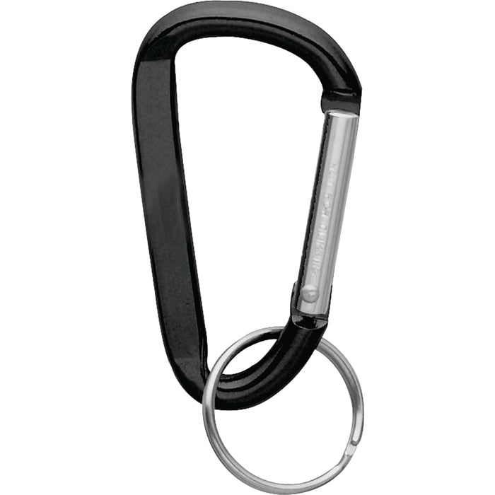 Front and Blank view of the Small Carabiner Key Ring