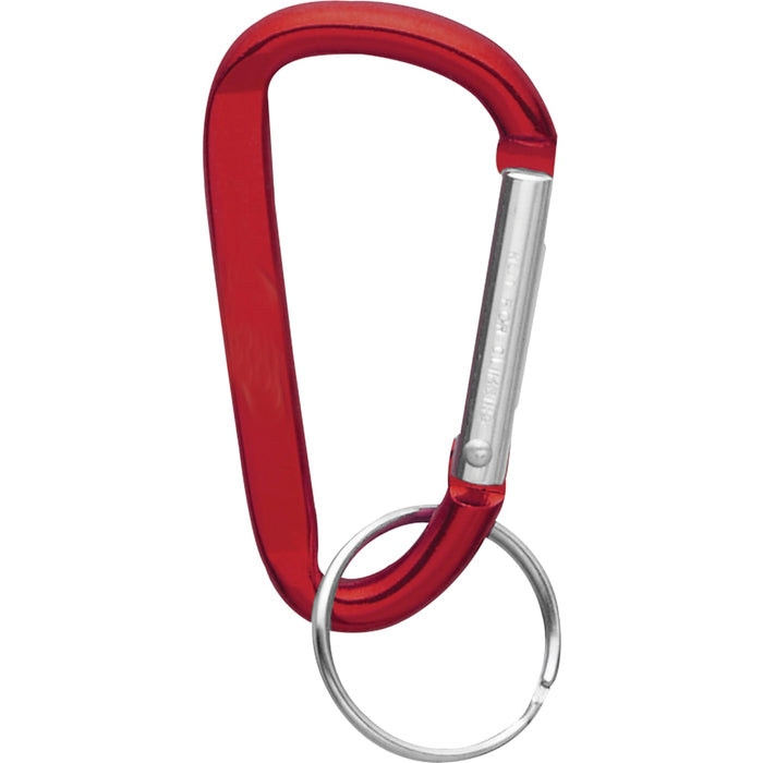 Front and Blank view of the Small Carabiner Key Ring