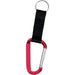 Front and Blank view of the Large Carabiner Key Ring