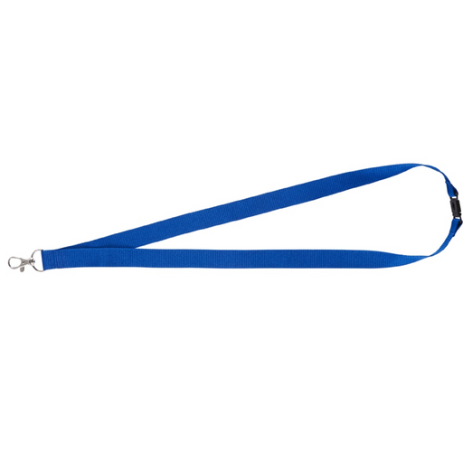 Front and Blank view of the Lanyard with Lobster Clip