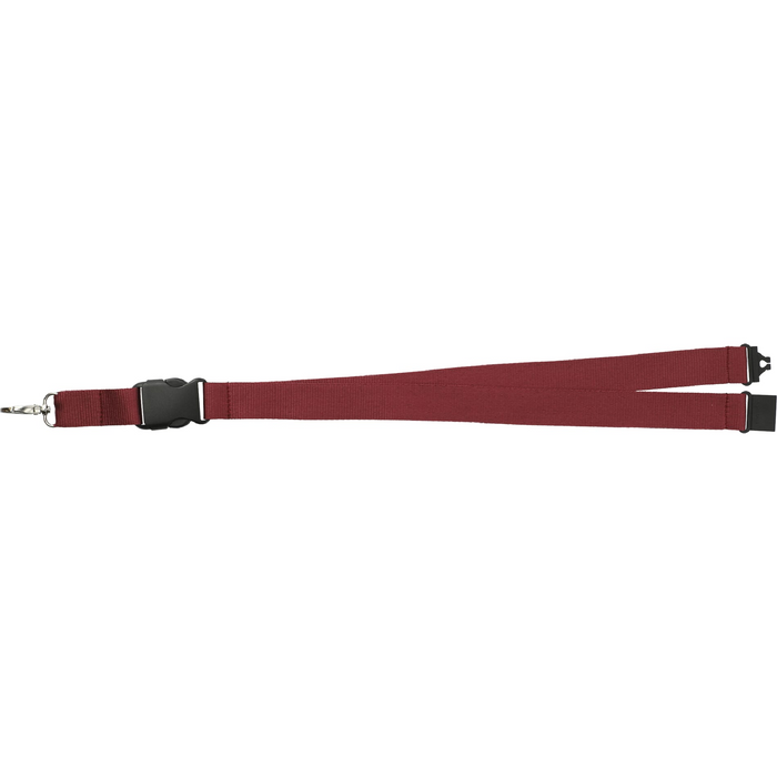 Front and Blank view of the Hang In There Lanyard