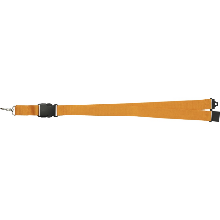 Front and Blank view of the Hang In There Lanyard