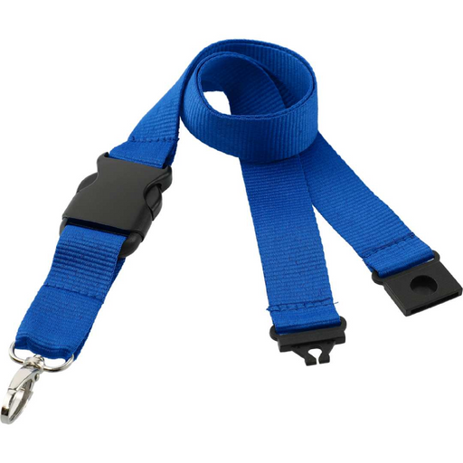 Angle-Right and Blank view of the Hang In There Lanyard