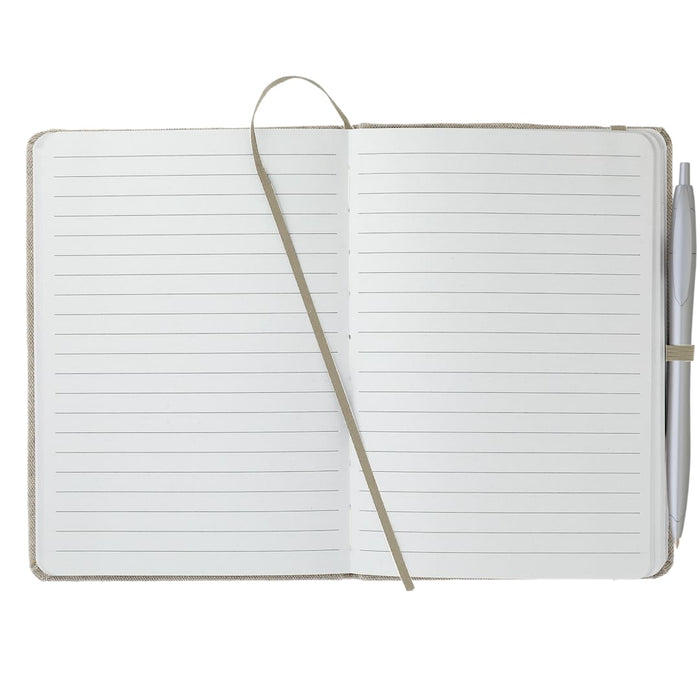 5" x 7" Recycled Cotton Bound Notebook