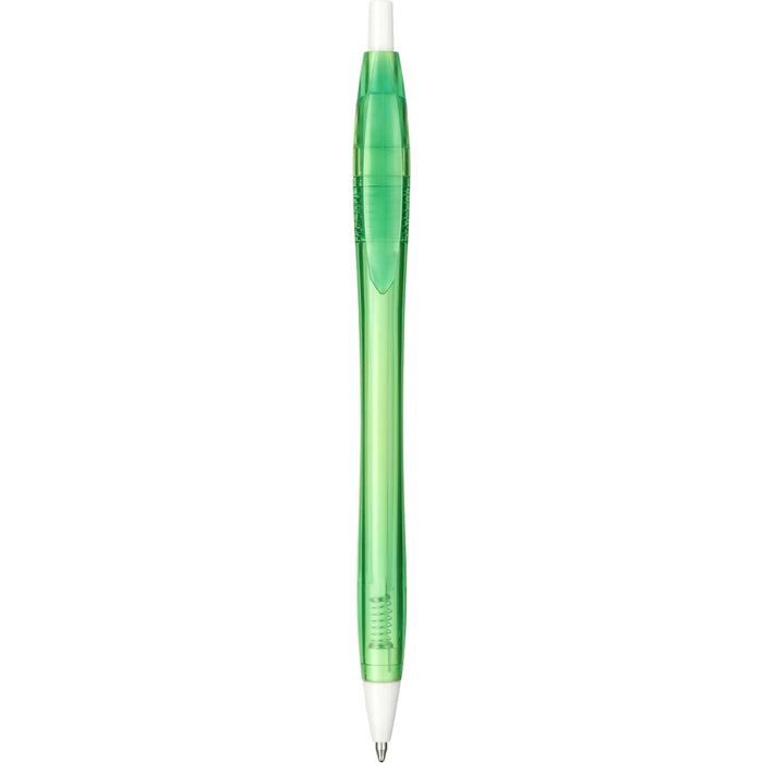 Front view of the Recycled PET Cougar Ballpoint Pen