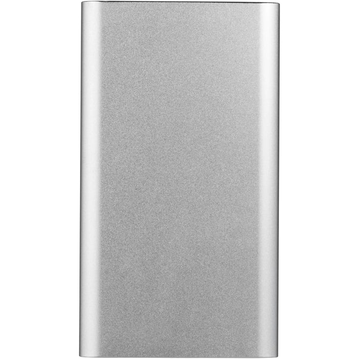 Front and Blank view of the Sleek Aluminum 4000 mAh Power Bank