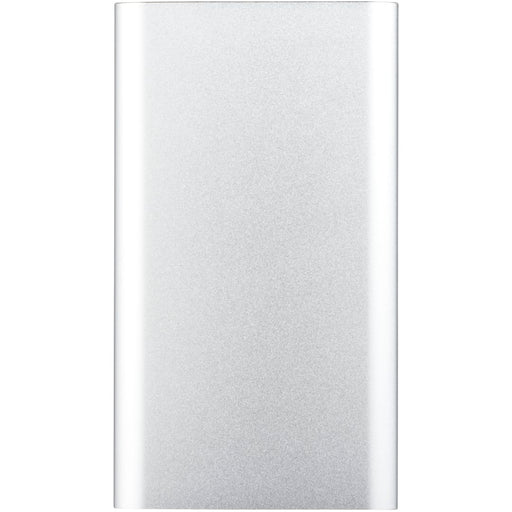 Front and Blank view of the Sleek Aluminum 4000 mAh Power Bank