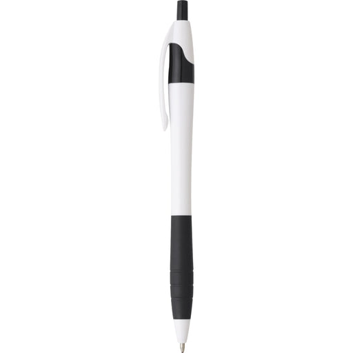 Front and Blank view of the Cougar Rubber Grip Ballpoint Pen