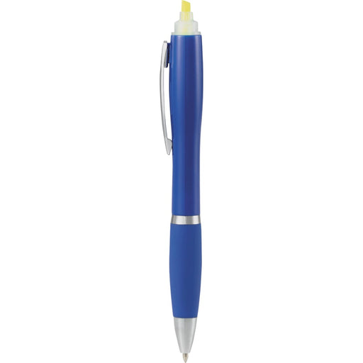 Front and Blank view of the Nash Ballpoint Pen-Highlighter