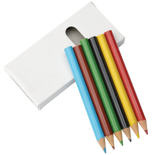 Angle-Right and Blank view of the Sketchi 6-Piece Colored Pencil Set