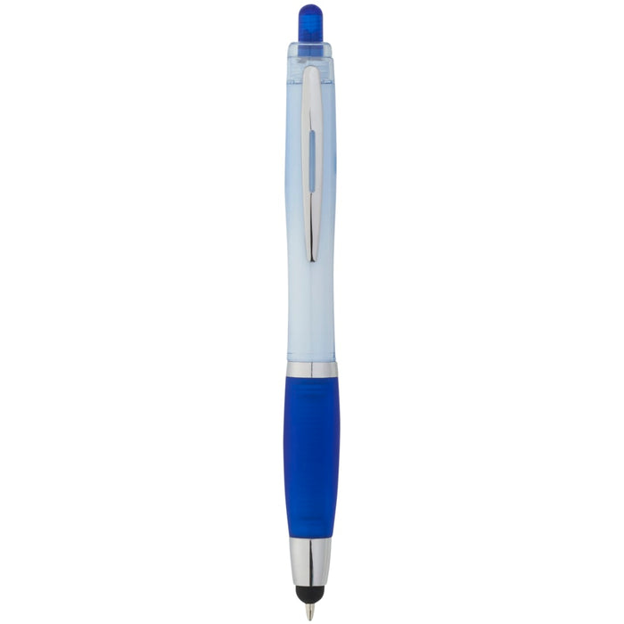 Front and Blank view of the Nash RPET Gel Stylus Pen