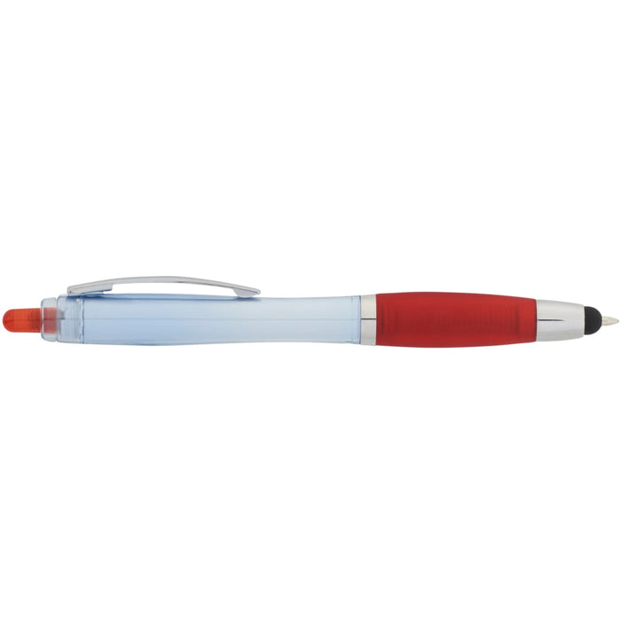 Left-Side view of the Nash RPET Gel Stylus Pen