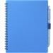 Front and Blank view of the 5.5” x 7” FSC Recycled Spiral Notebook w/ RPET Pe