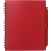 Front and Blank view of the 5.5” x 7” FSC Recycled Spiral Notebook w/ RPET Pe
