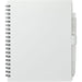 Front and Blank view of the 5.5” x 7” FSC Recycled Spiral Notebook w/ RPET Pe