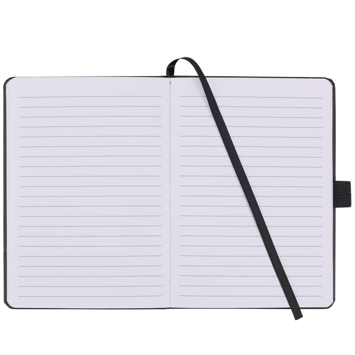 Front view of the 5” x 7” FSC Mix Prism Notebook