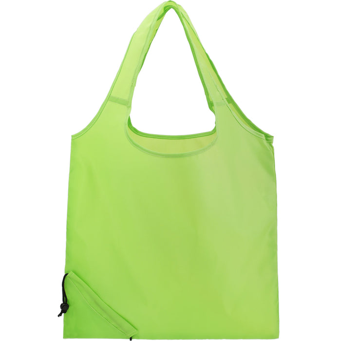 Back view of the Bungalow RPET Foldable Shopper Tote