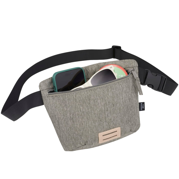 Angle-Right and Blank view of the Recycled Fanny Pack