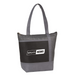 Angle-Right view of the Chrome Non-Woven 9 Can Lunch Cooler