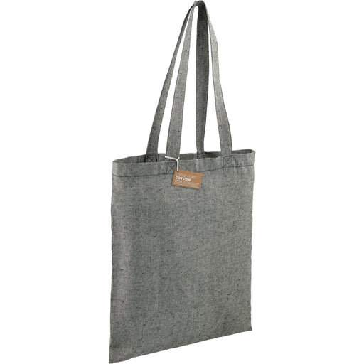 Angle-Right and Blank view of the Recycled 5oz Cotton Twill Tote