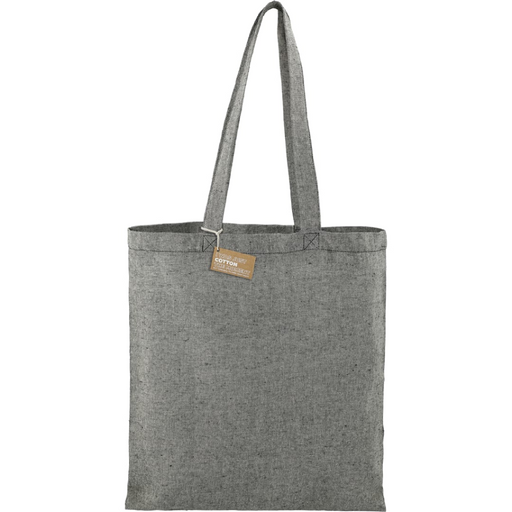 Front and Blank view of the Recycled 5oz Cotton Twill Tote