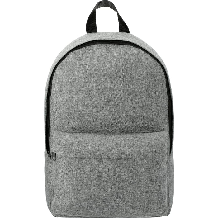 Front and Blank view of the Reign Backpack