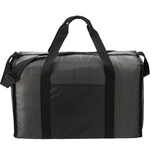 Front and Blank view of the Grid Boxy Duffel