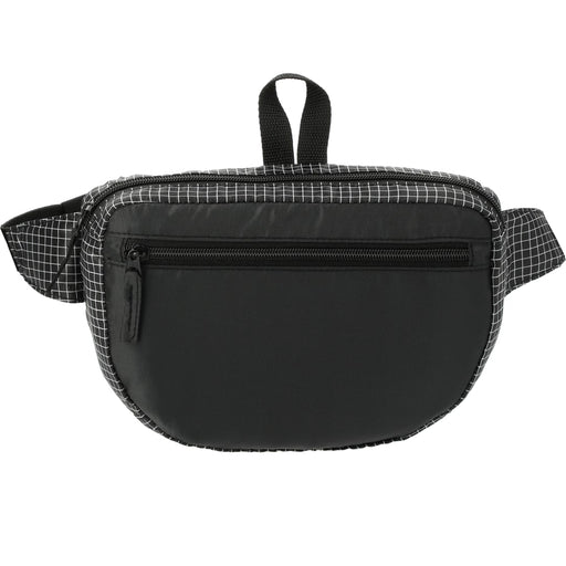 Front and Blank view of the Grid Fanny Pack