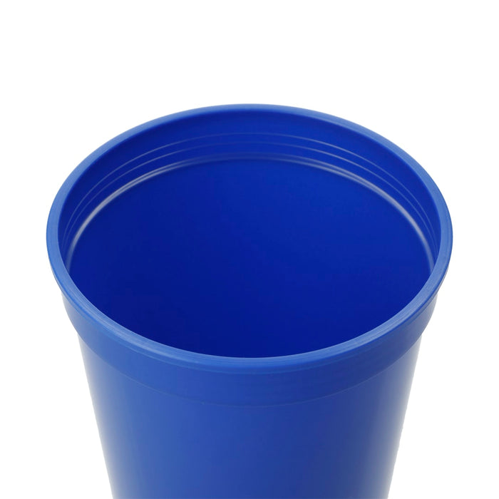 Angle-Right view of the Solid 24oz Stadium Cup