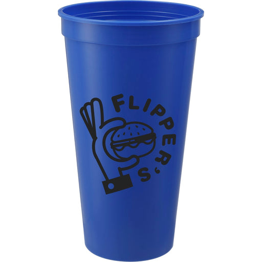 Front and Part Default Image view of the Solid 24oz Stadium Cup