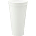 Front and Blank view of the Solid 24oz Stadium Cup