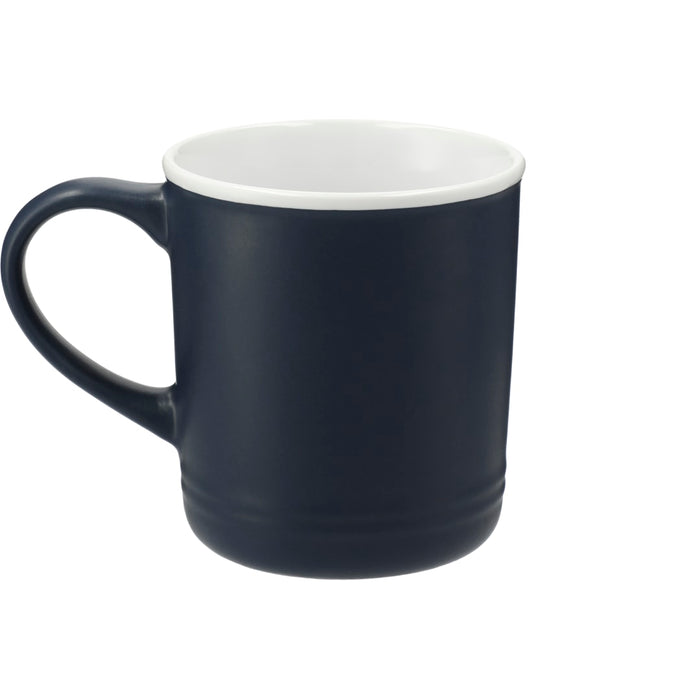 Back and Blank view of the Bronx 12oz Ceramic Mug