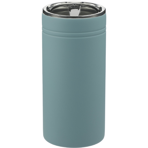 Front and Blank view of the Sherpa 12oz Vac TBL & Slim Can Insulator