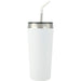 Back and Blank view of the Faye 20oz Vacuum Tumbler w/ SS Straw