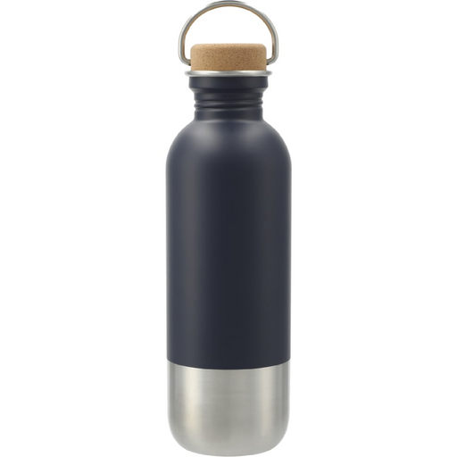Front and Blank view of the Lagom Single wall Stainless steel Bottle 27oz