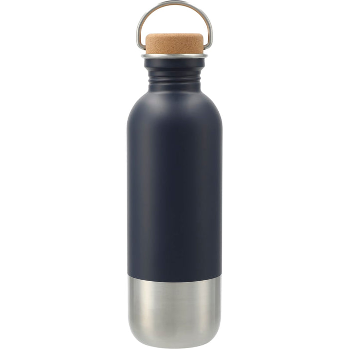 Front and Blank view of the Lagom Single wall Stainless steel Bottle 27oz