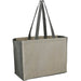 Angle-Right and Blank view of the Recycled Cotton Contrast Side Shopper Tote