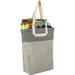 Angle-Right and Blank view of the Recycled Cotton U-Handle Book Tote