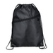 Front and Blank view of the Robin Drawstring Bag