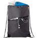 Front and Blank view of the Robin Drawstring Bag