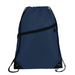 Front and Blank view of the Robin Drawstring Bag